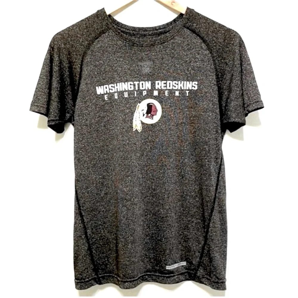 NFL Washington Redskins Equipment Short Leave Shirt Kids size 14/16 Soft Tagless